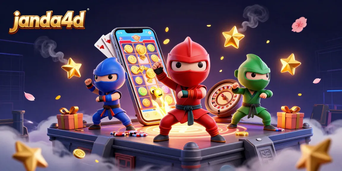 Mengakses slot online di janda4d dengan pertarungan seru chameleon ninja