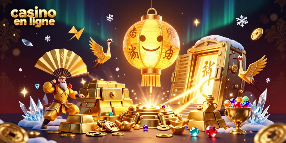 Jouer au casino en ligne avec des symboles chanceux et des trésors éblouissants