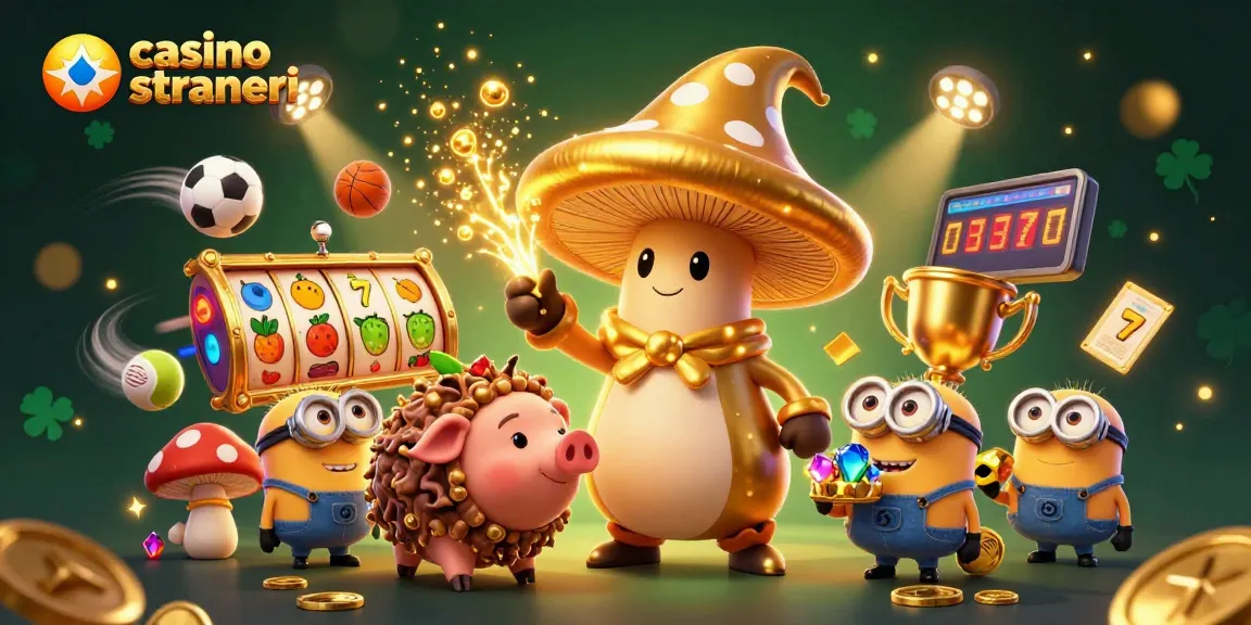 Crea emozionanti vincite nei migliori casino online stranieri mentre il mago dei funghi trasforma tutto in oro.