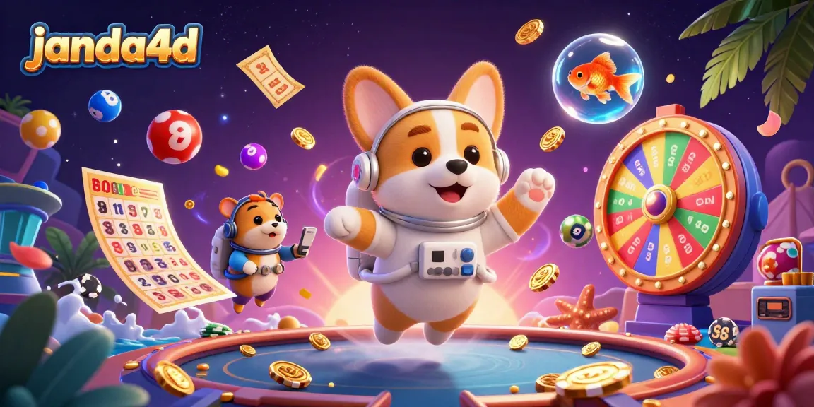janda4d sebuah ilustrasi space casino dengan karakter lucu memberi pengalaman bermain yang menyenangkan