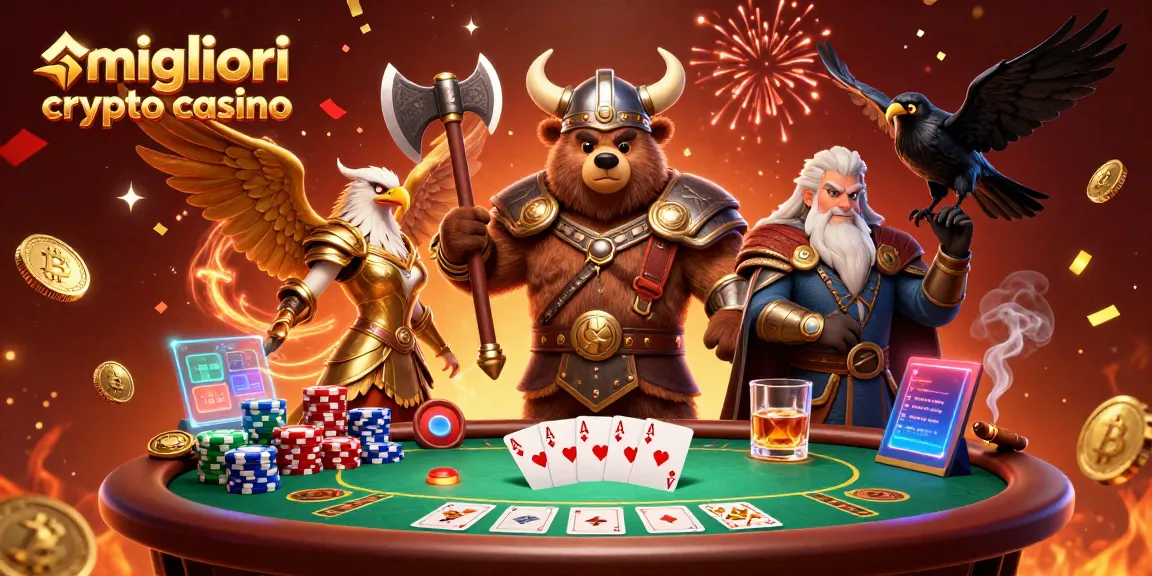 Gioca nei migliori crypto casino con slot e tavoli di poker avvincenti.