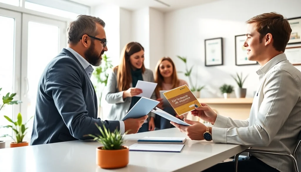 Explore Life insurance options with a trusted advisor in a professional setting