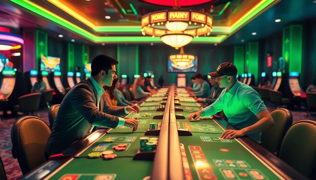 Descubra os melhores jogos de cassino e mergulhe na diversão vibrante de apostas emocionantes.