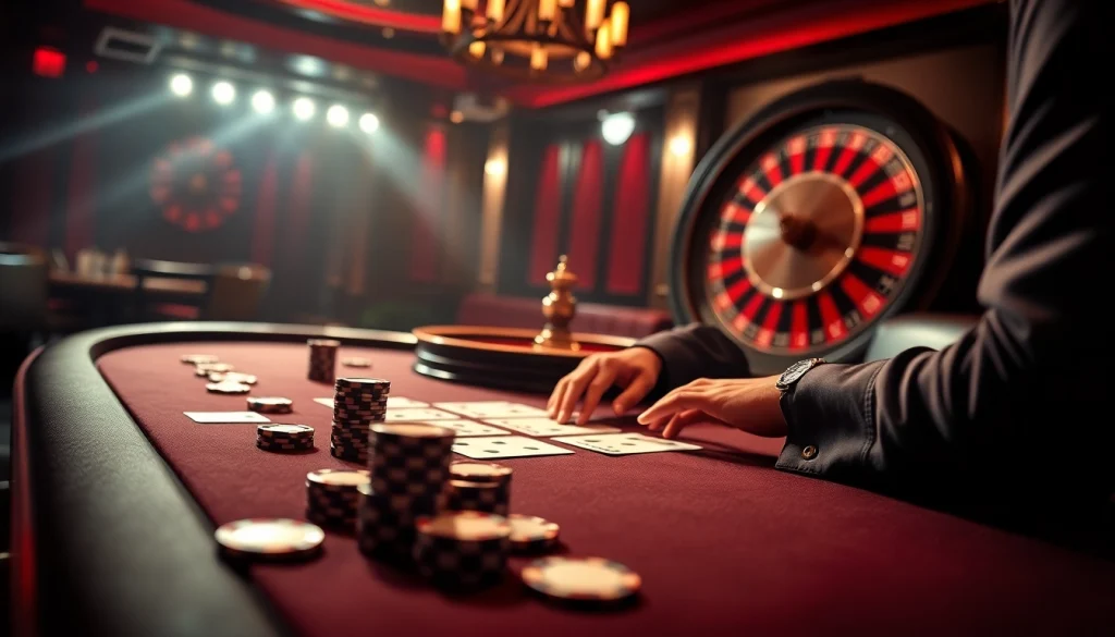 S88 nhà cái delivering an exciting poker experience in a luxurious casino setting.