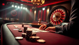 S88 nhà cái delivering an exciting poker experience in a luxurious casino setting.