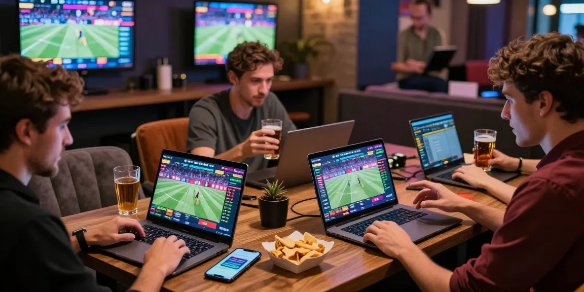 Engaged players at a vibrant online entertainment platform, 瞭解內容 of live sports betting.