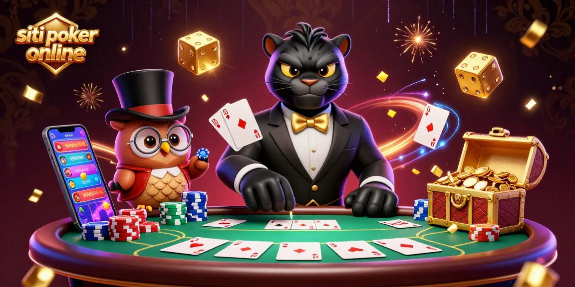 Gioca a poker online nei migliori siti poker online con personaggi divertenti e atmosfera coinvolgente.